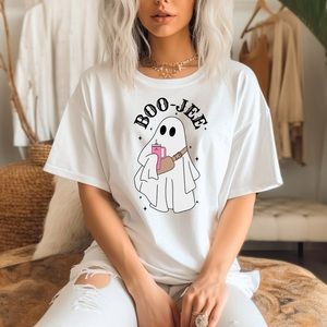 Halloween Ghost Boojee Babe Graphic Tshirt Unisex Size XL NWOT
